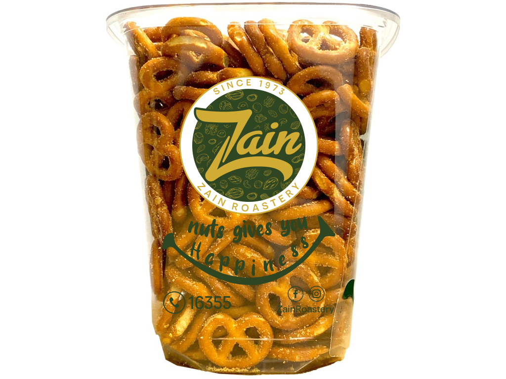 Pretzels with cheese 250 gram 